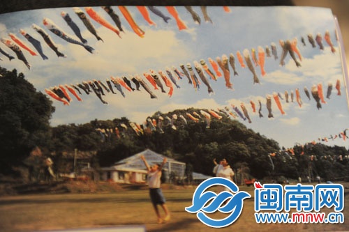 男孩節(jié)，藍天下飄舞的鯉魚風箏