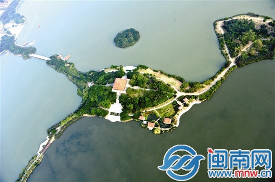 俯拍西湖